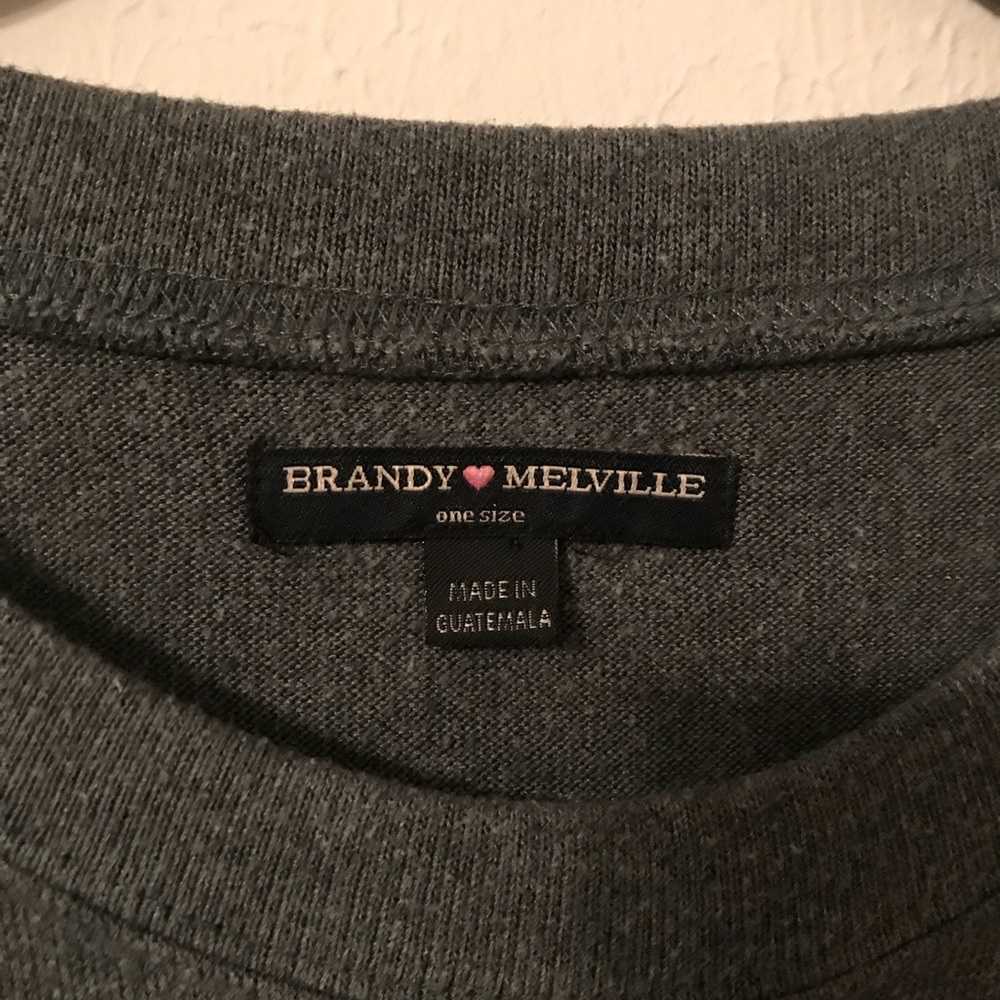 Army green Brandy Melville sweater